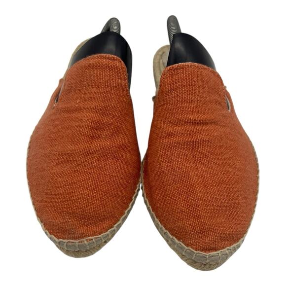 Lobo Flats Women Size 8.5 Linen Mules Shoes EU39 - Picture 3 of 7